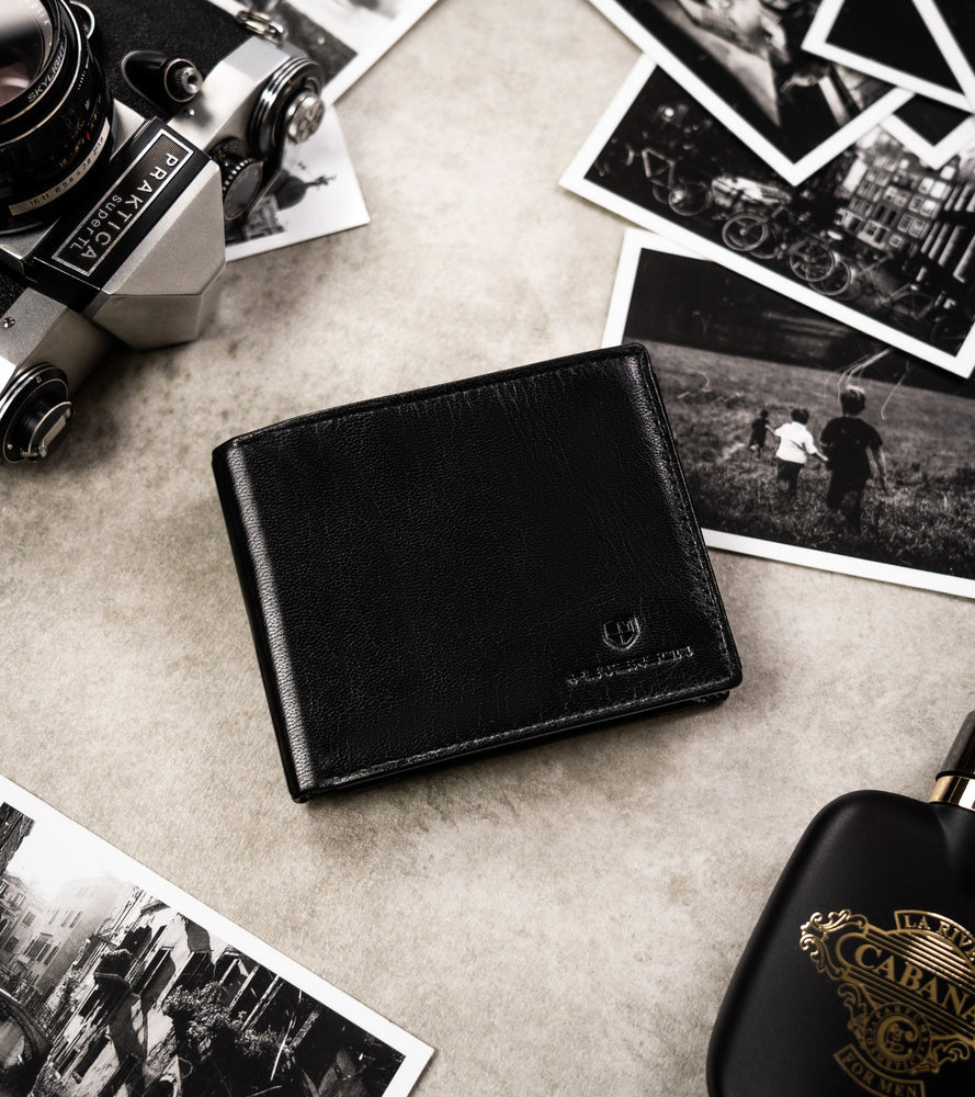 Īstas ādas vīriešu maks Peterson PT288 S821