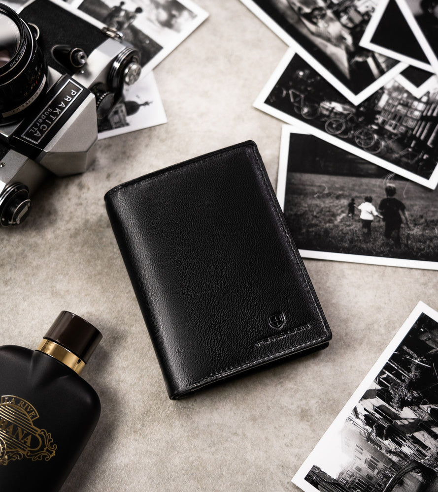 Īstas ādas vīriešu maks Peterson PT292 S816