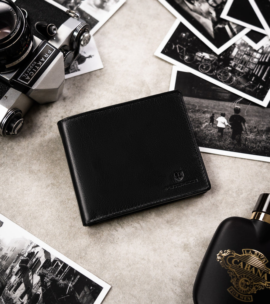 Īstas ādas vīriešu maks Peterson PT296 S812