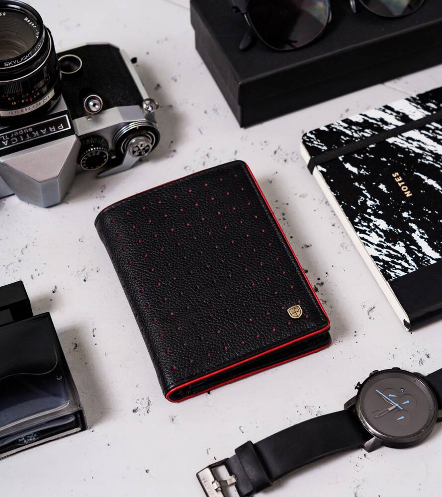 Īstas ādas vīriešu maks Peterson PT304 S802