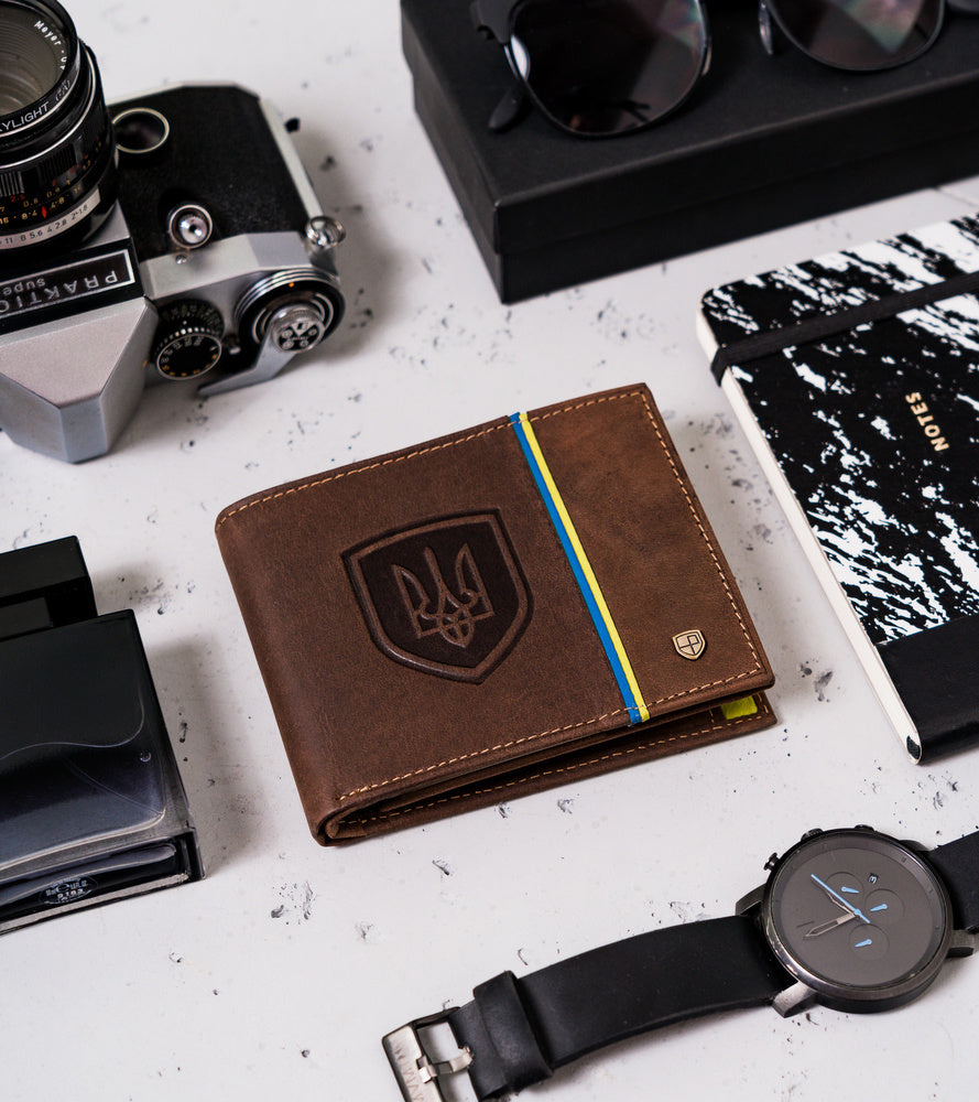 Īstas ādas vīriešu maks Peterson PT49 S767