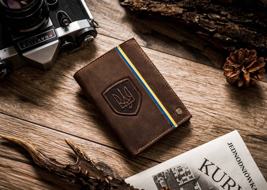 Īstas ādas vīriešu maks Peterson PT52 S763