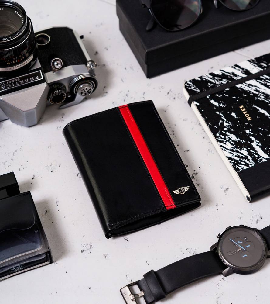 Īstas ādas vīriešu maks Peterson PT59 S756