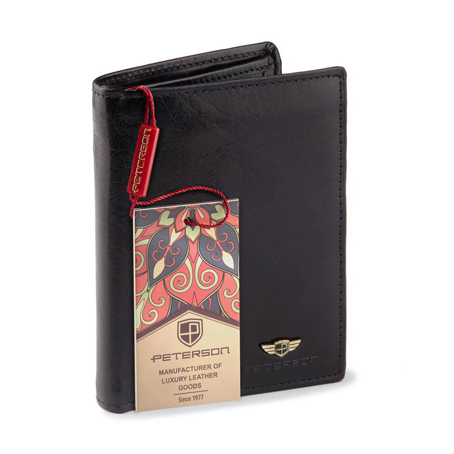 Īstas ādas vīriešu maks Peterson PT6 S755