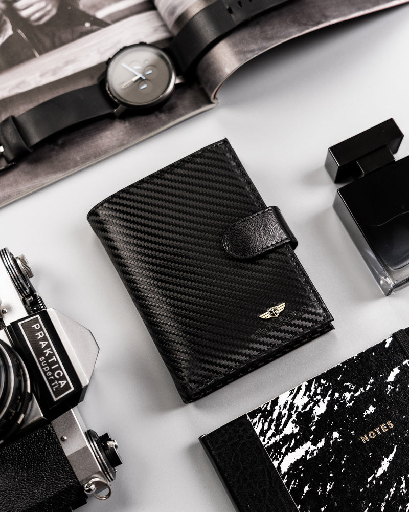 Īstas ādas vīriešu maks Peterson PT85 S727