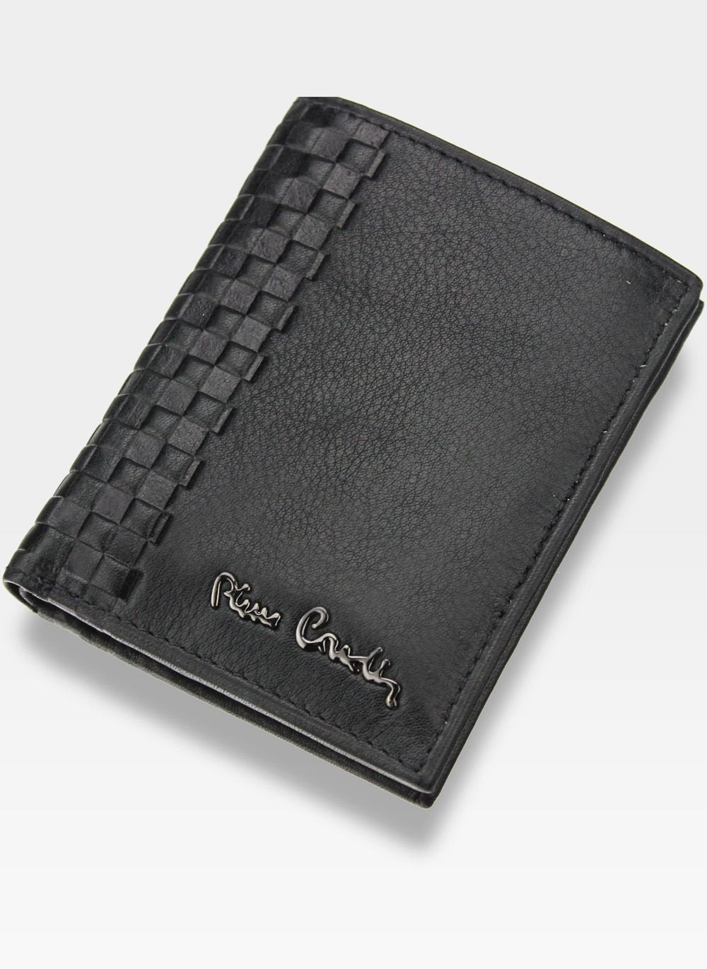 Vīriešu ādas maks Pierre Cardin Tilak39 1813 melns S701