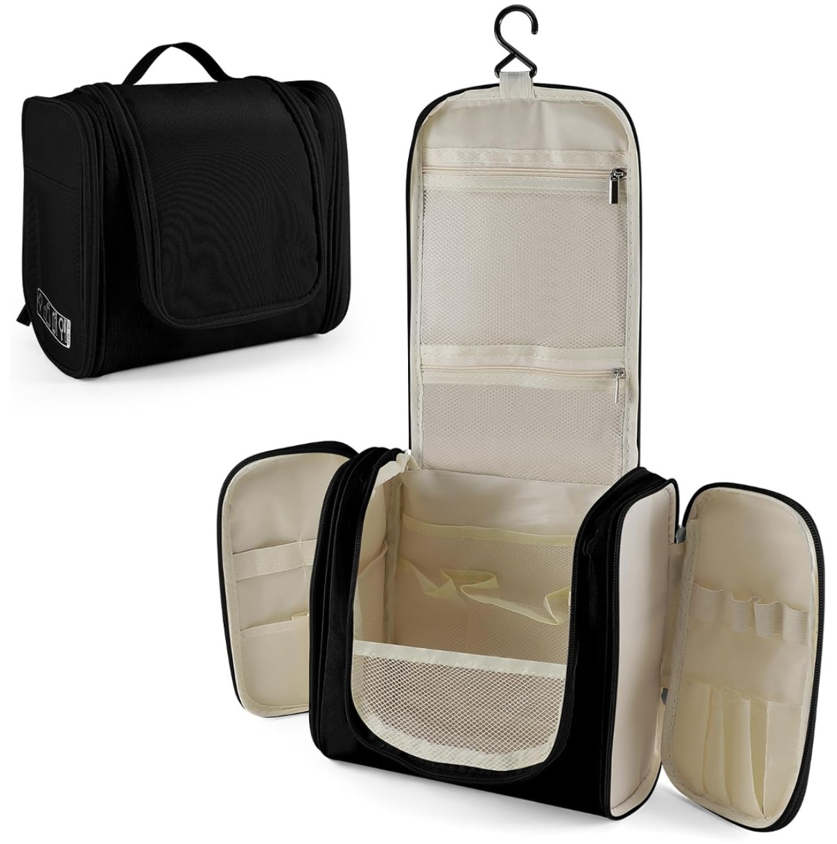 Piekaramais tualetes galdiņš C6, melns