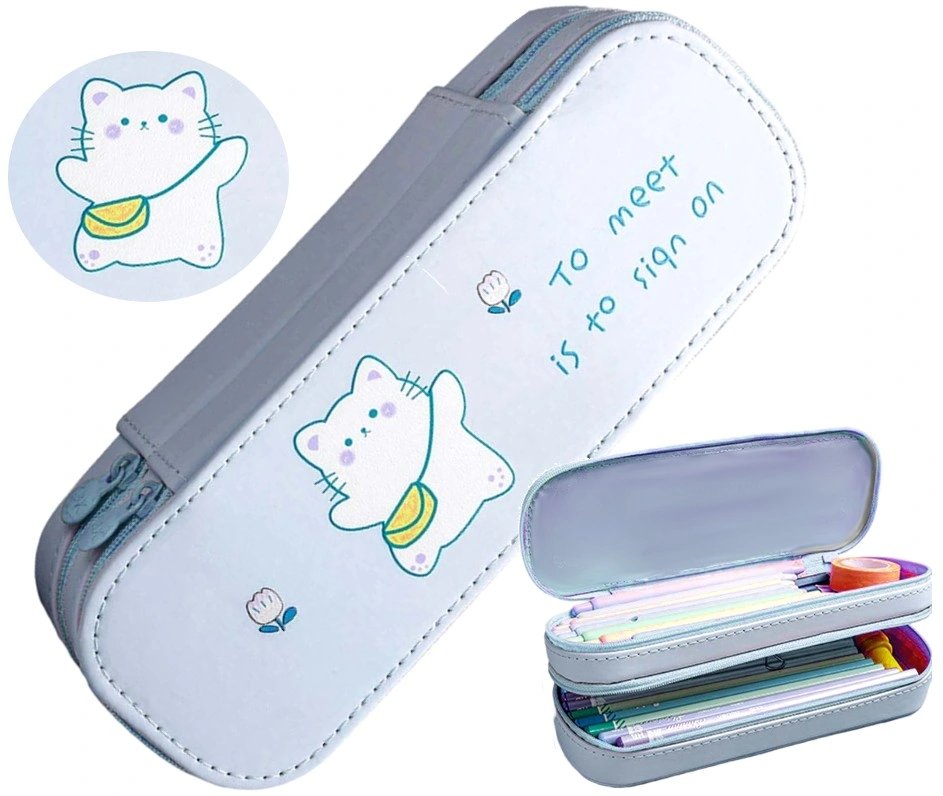 Zīmuļu maciņš A43 21,5 x 7,6 x 6 cm