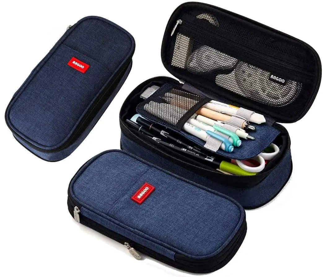 Zīmuļu maciņš A6 zils