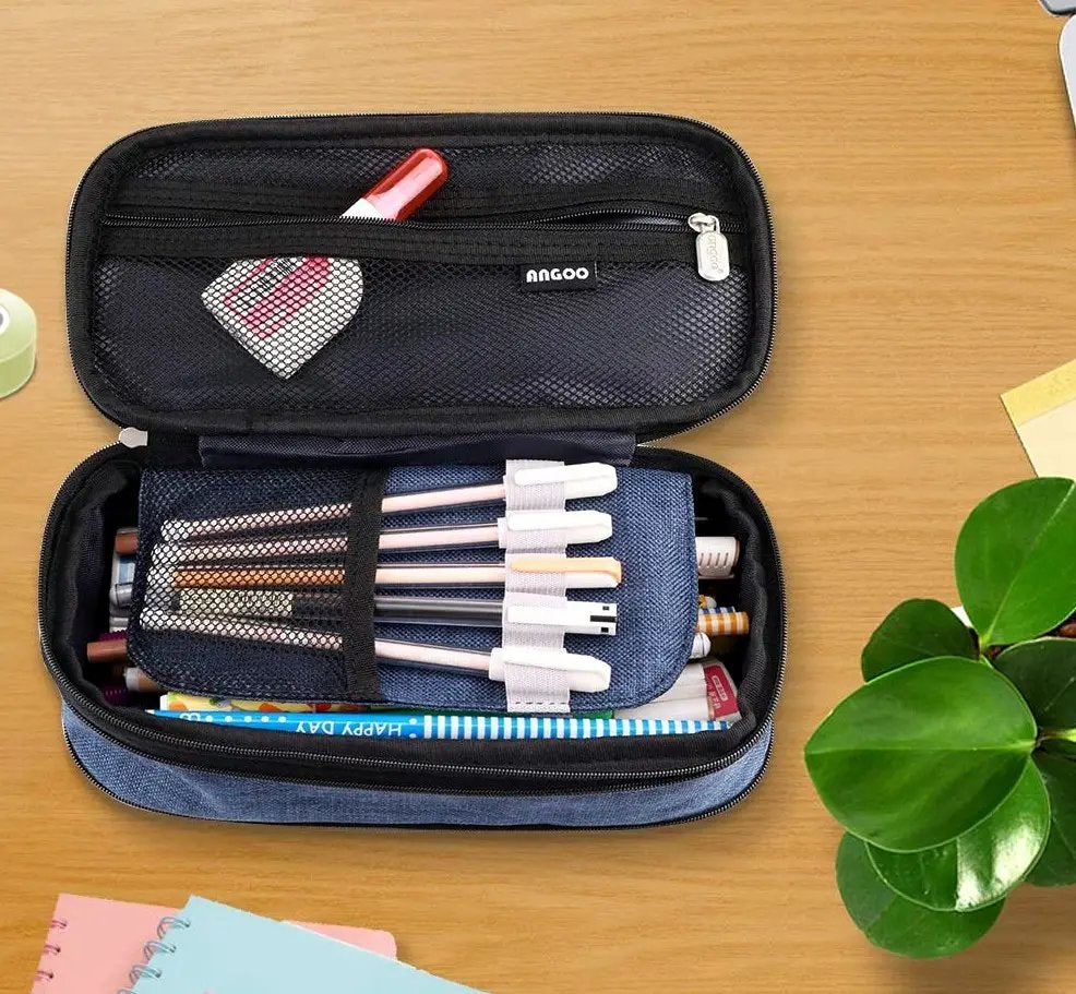 Zīmuļu maciņš A6 zils