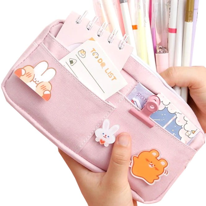 Zīmuļu maciņš S1 rozā