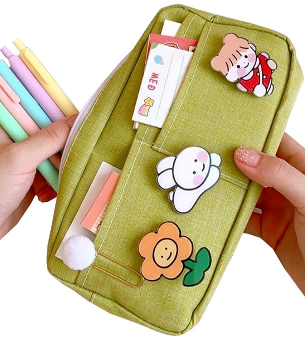 Zīmuļu maciņš S1 zaļš