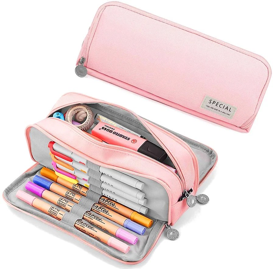 Zīmuļu maciņš S36 rozā