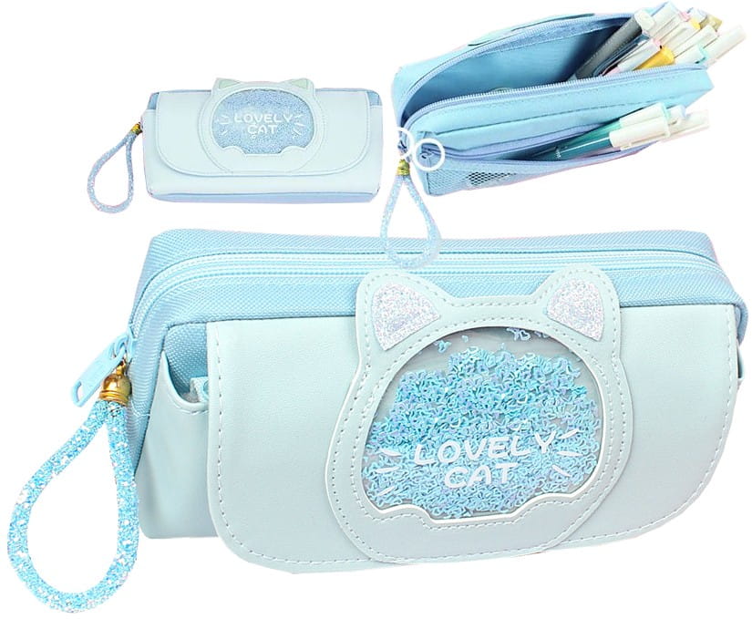 Zīmuļu maciņš S53 zils