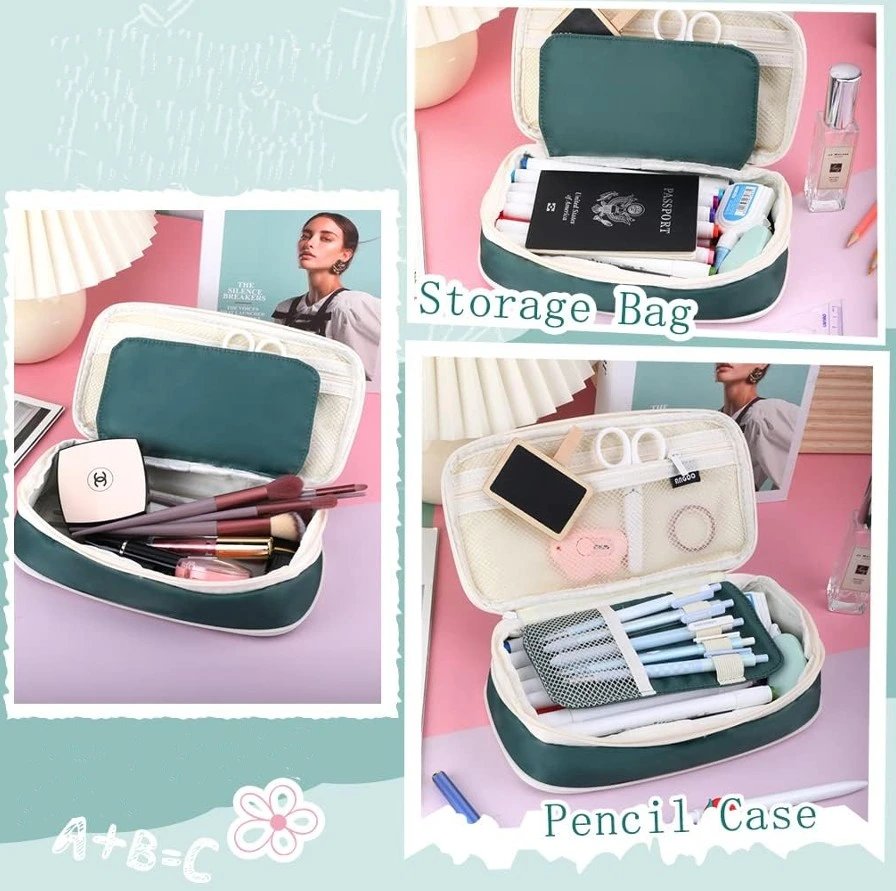 Zīmuļu maciņš SD81 zaļš