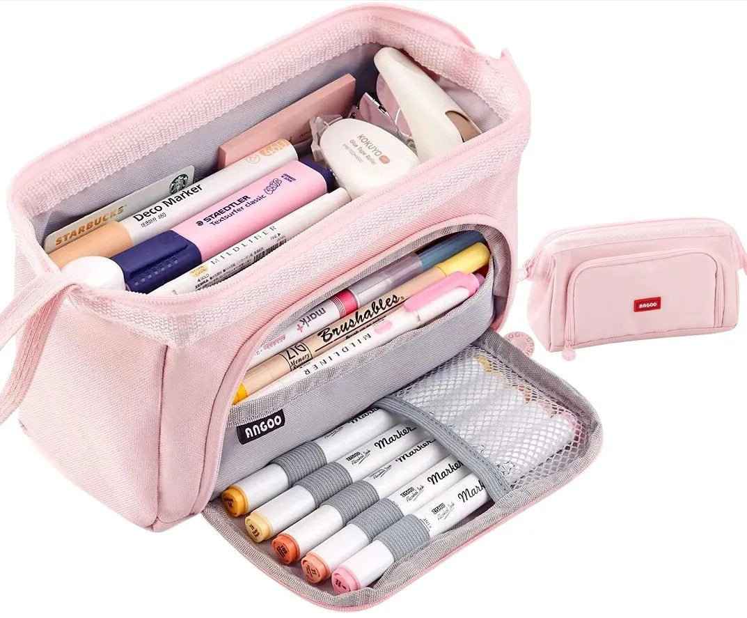 Zīmuļu maciņš SD84 rozā