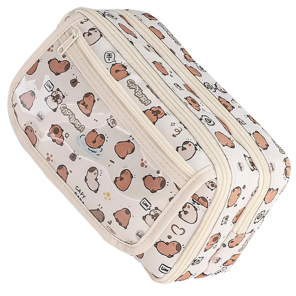 Zīmuļu maciņš V2, bēšs