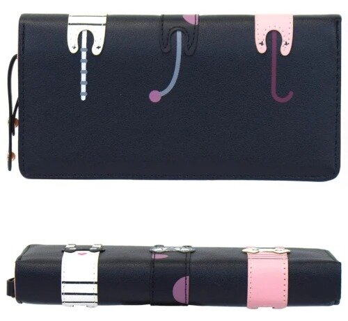 Sieviešu maks G38 melns D919