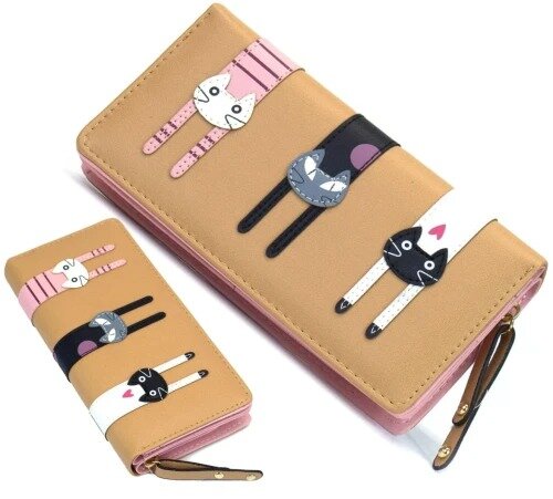 Sieviešu maks G38 bēšs D918