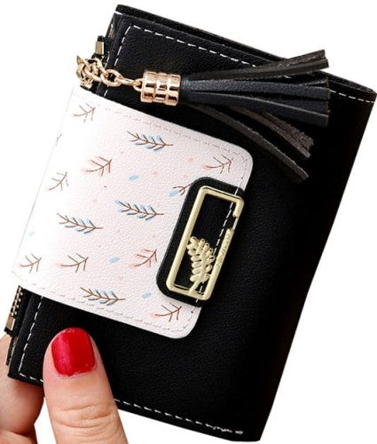 Sieviešu maks T7 melns D45