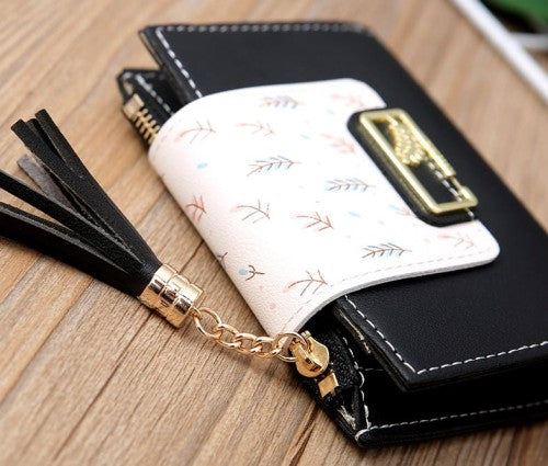 Sieviešu maks T7 melns D45