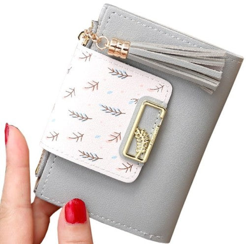 Sieviešu maks T7 pelēks D44