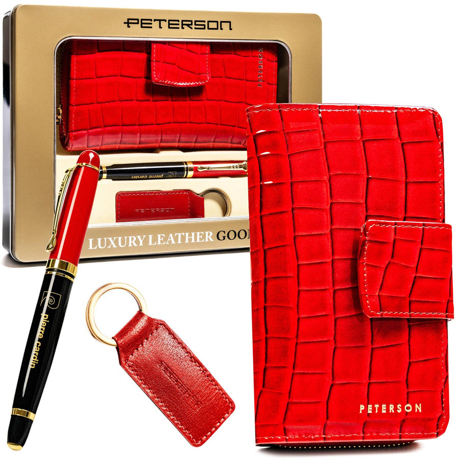 Sieviešu maka dāvanu komplekts H18, sarkans