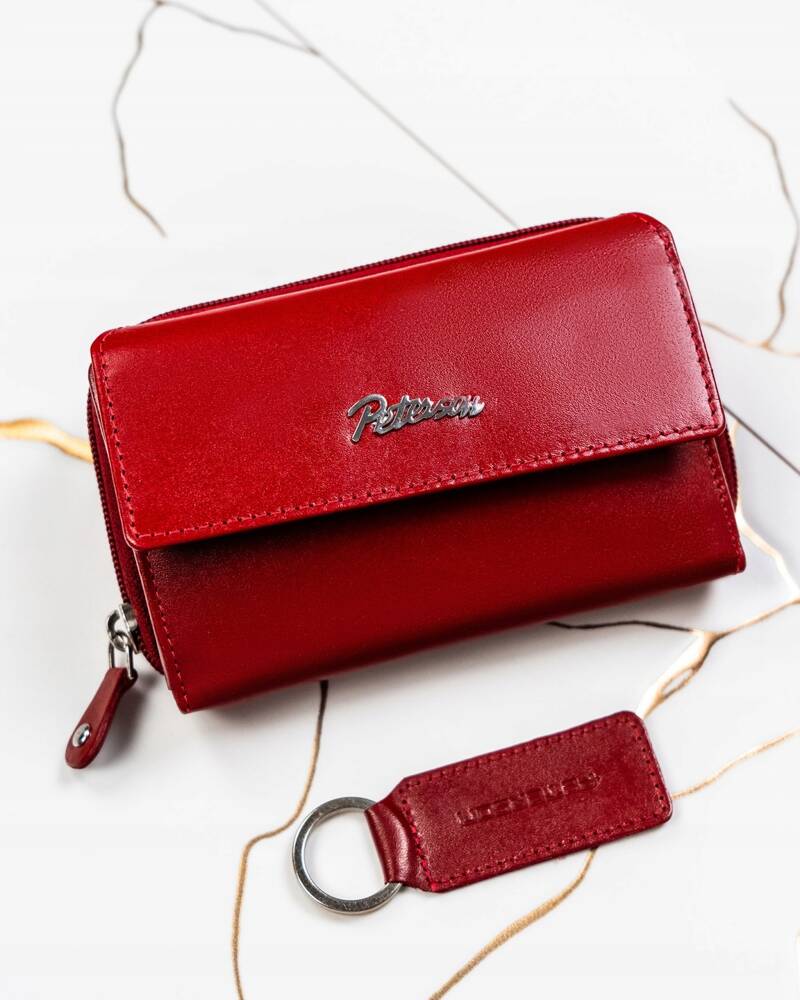 Maka un atslēgu piekariņa dāvanu komplekts P8, sarkans