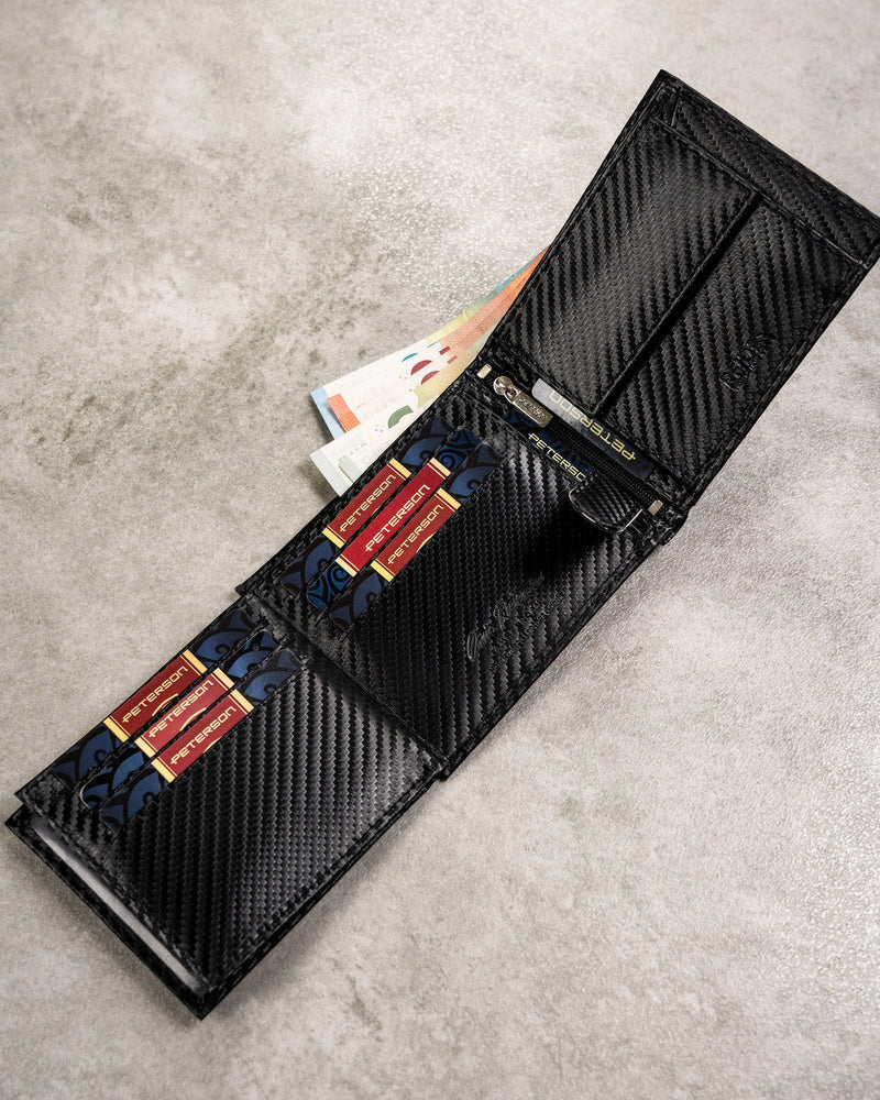 Vīriešu maka un atslēgu piekariņa komplekts Peterson F4