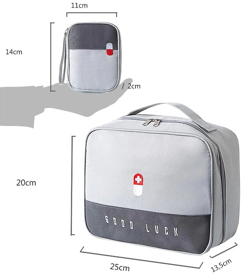 Pirmās palīdzības aptieciņas komplekts (2 gab.) G7