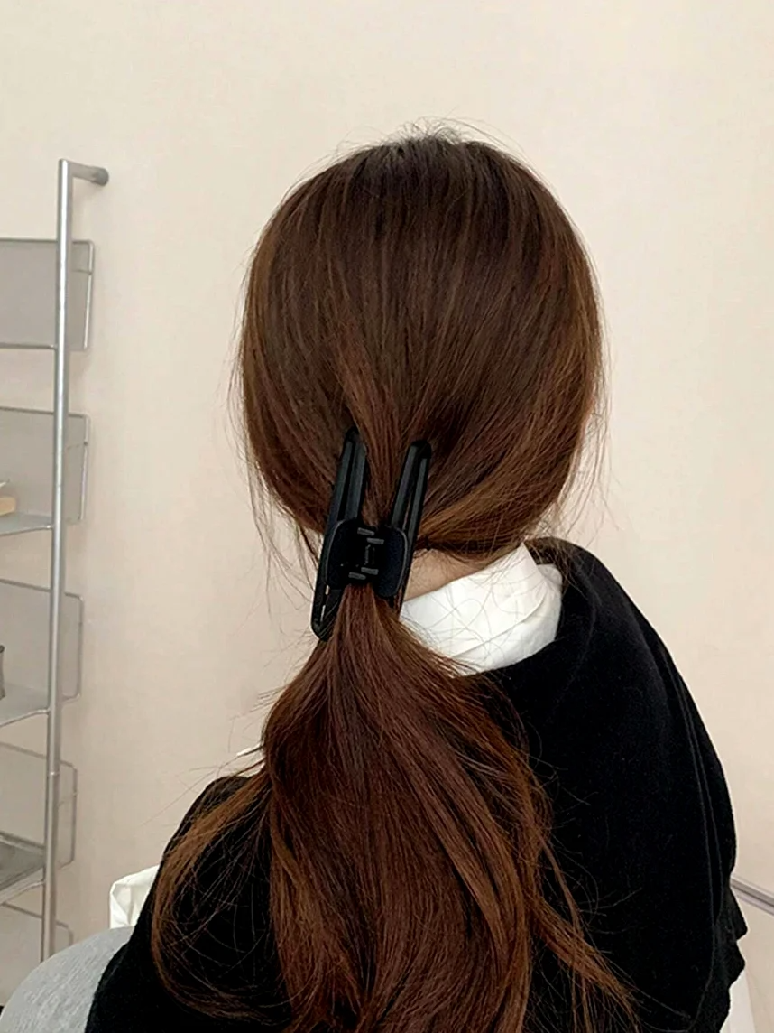 Matu sprādzes 4 gab. T16, melnas P198