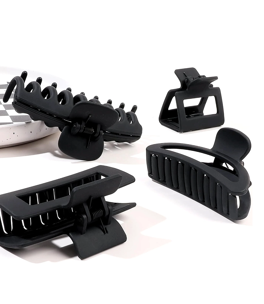 Matu sprādzes 5 gab. T17, melnas P196