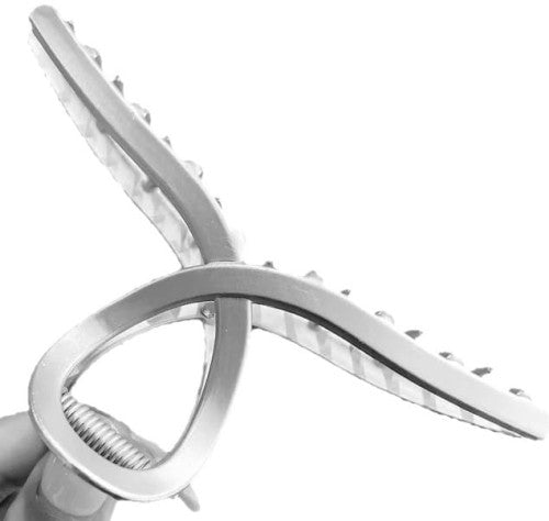 Matu sprādze E124 sudraba krāsā P174