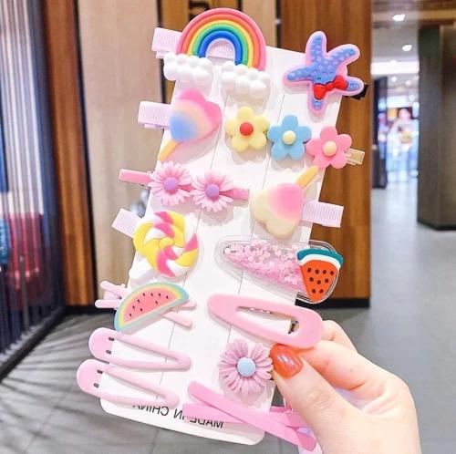 Matu sprādžu komplekts T17, 14 gab. P73