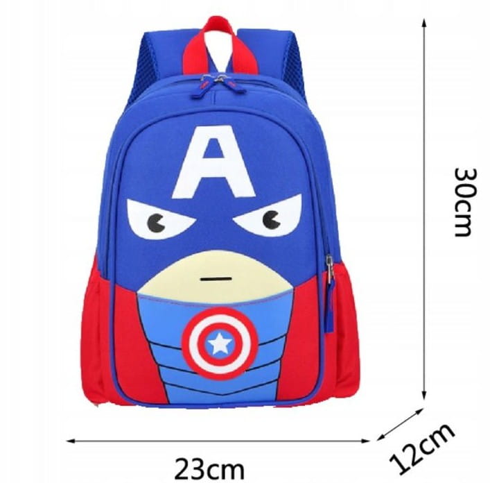 Plīša mugursoma - Kapteinis Amerika S40