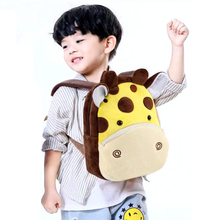 Plīša mugursoma - žirafe S35