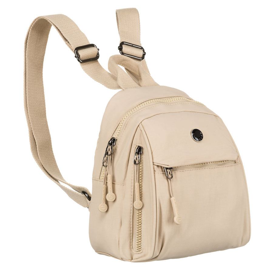 Sieviešu mugursoma Peterson, bēša