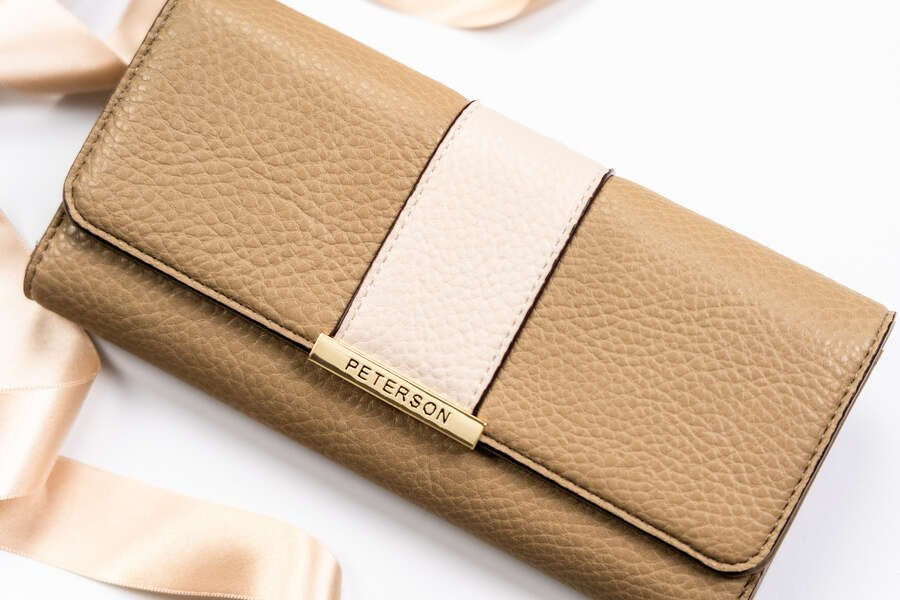 Sieviešu maks Peterson DN06 gaiši brūns N120