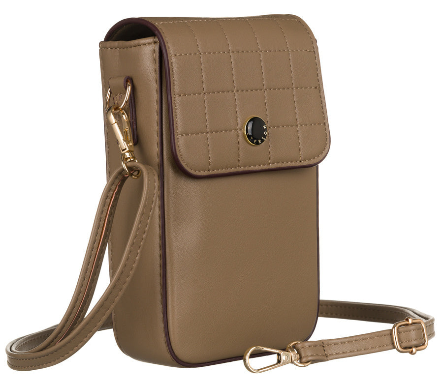 Sieviešu mini rokassomiņa-maciņš "Peterson", ekoloģiskā āda RM35