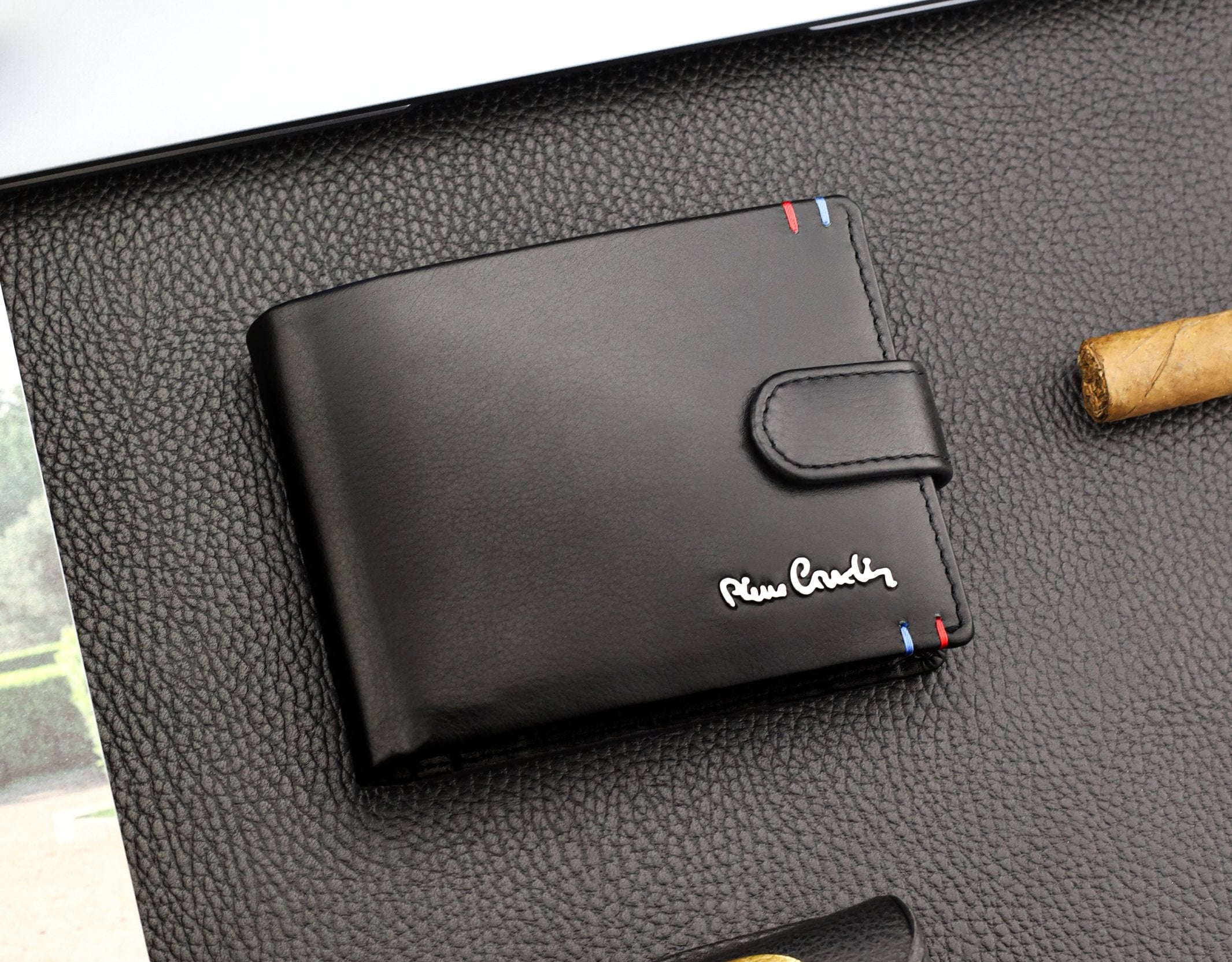 Vīriešu maks Pierre Cardin, ar RFID aizsardzību, ādas A6088606