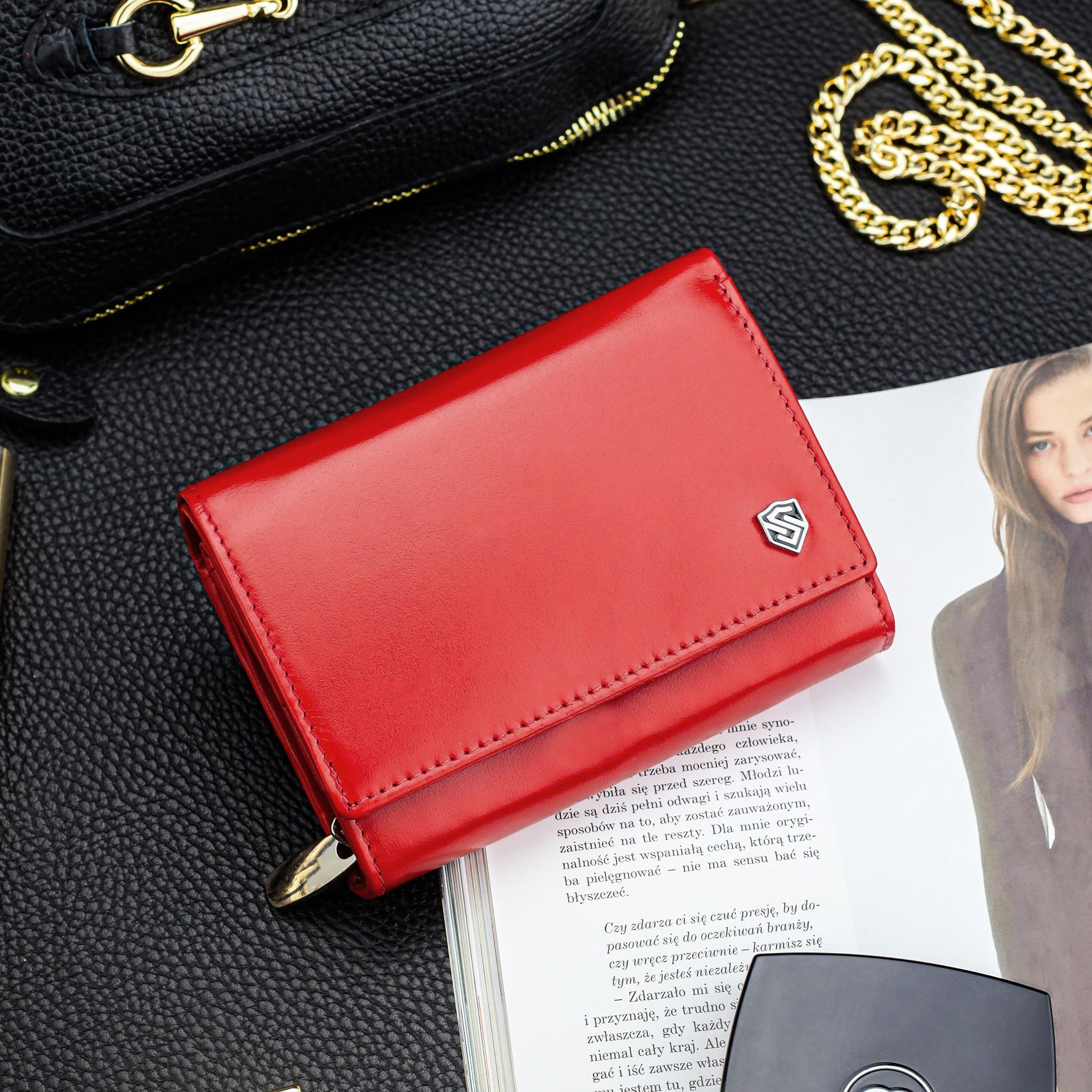 Sieviešu ādas maks Stevens P38 D1869