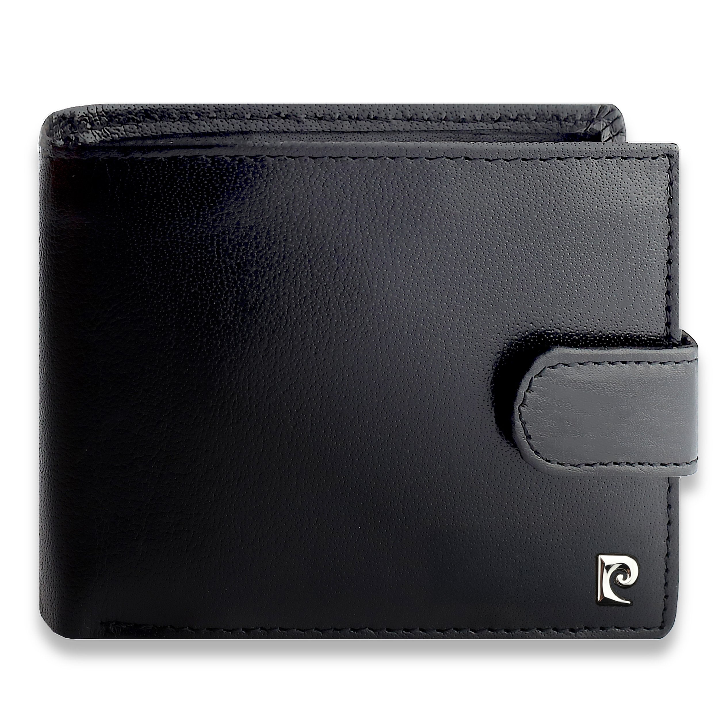 Vīriešu maks Pierre Cardin, ar RFID aizsardzību, melns A5288306