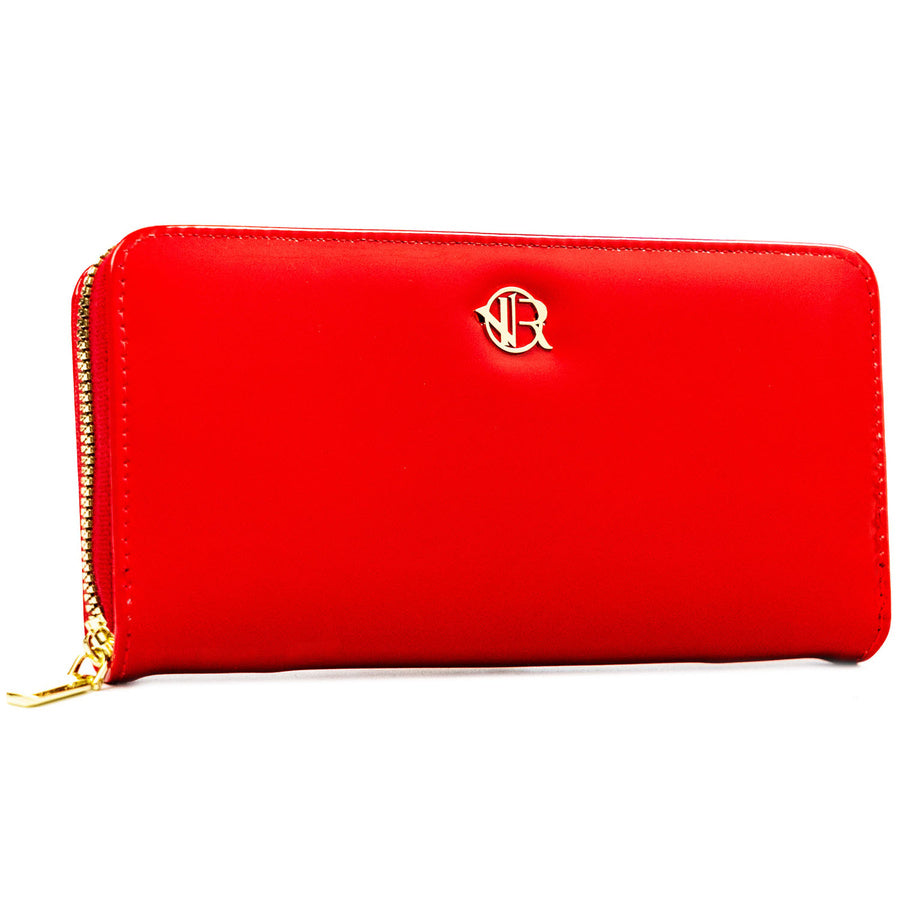 Moteriška piniginė–dėklas „Rovicky“, raudona, iš ekologiškos odos ST96