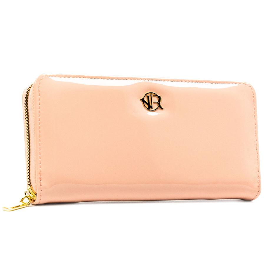 Moteriška piniginė–dėklas „Rovicky“, rožinė, iš ekologiškos odos ST97