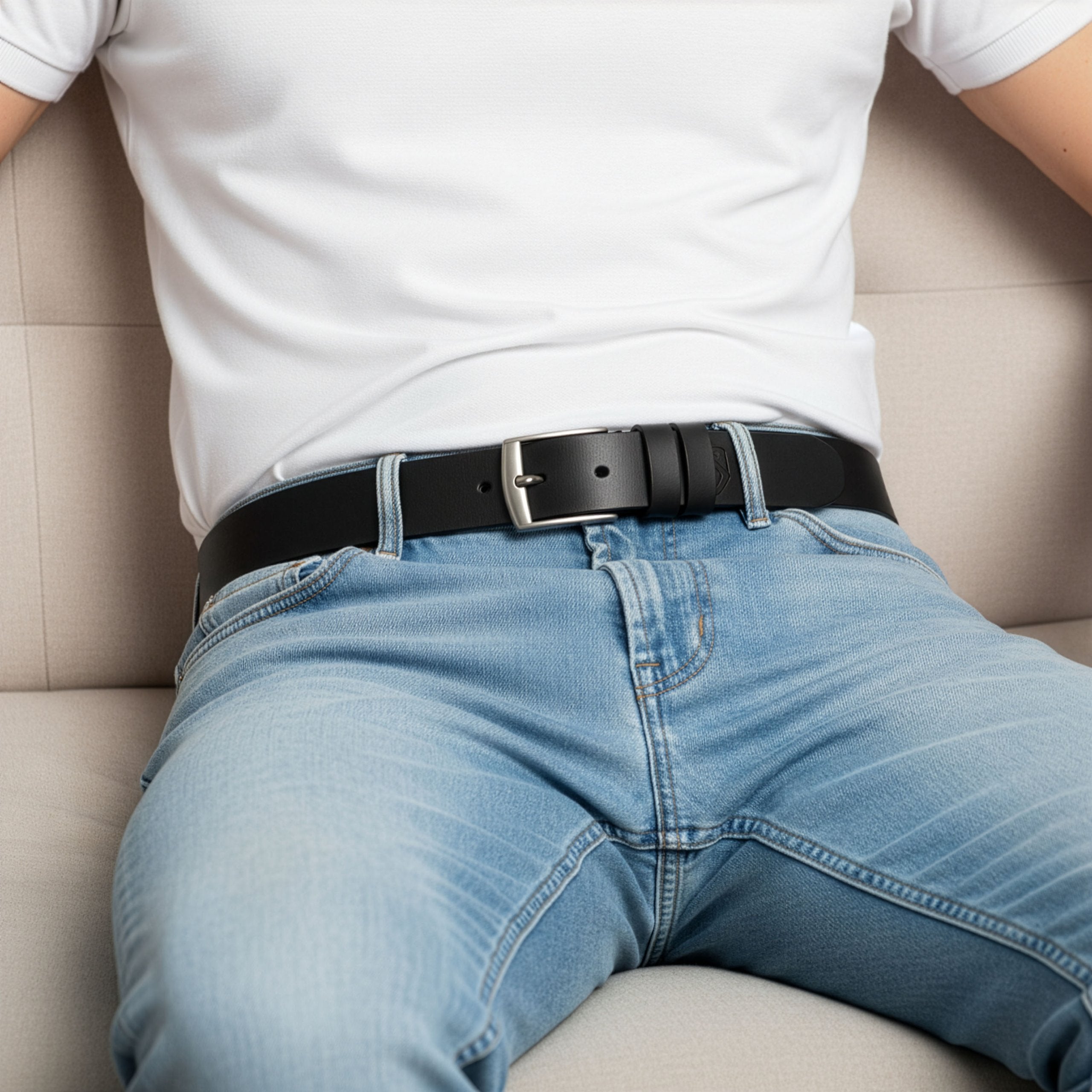 Ādas josta vīriešiem Stevens DI01