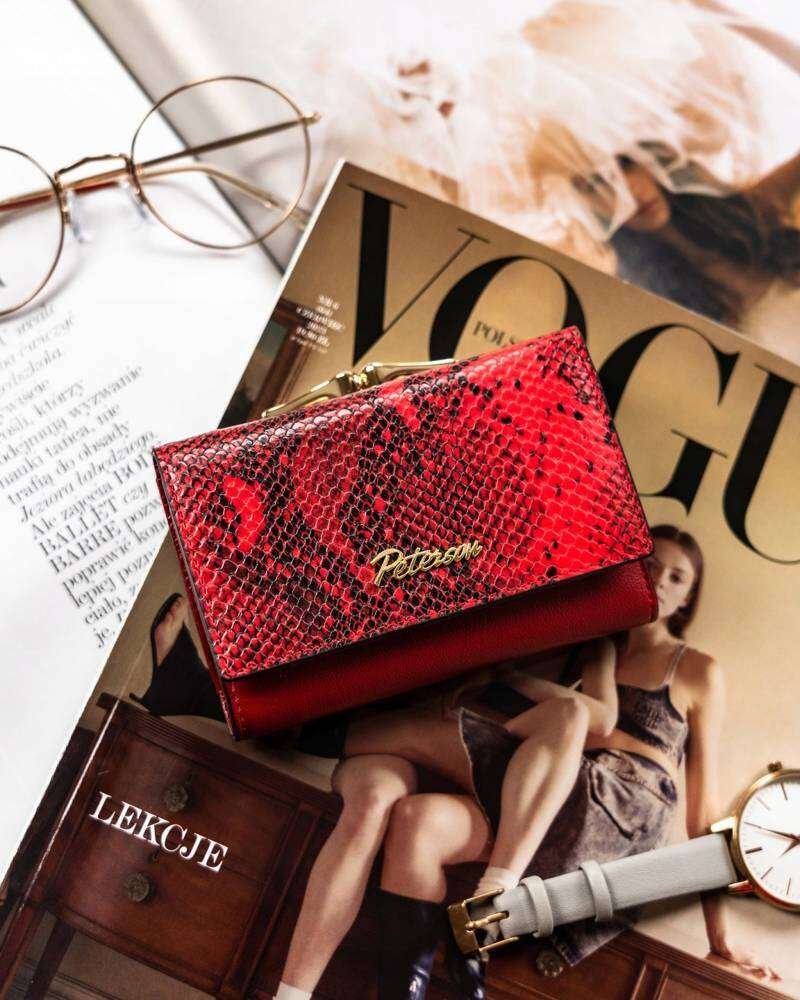 Maza sieviešu maks Peterson M41, sarkans N64