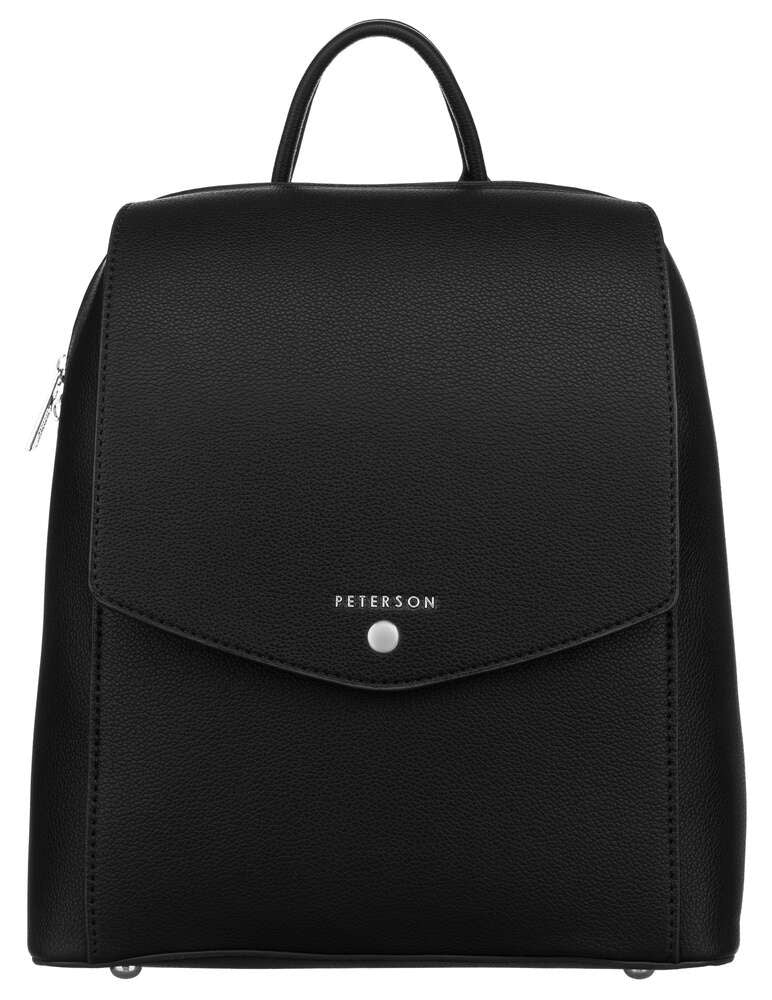 Sieviešu mugursoma Peterson, melna