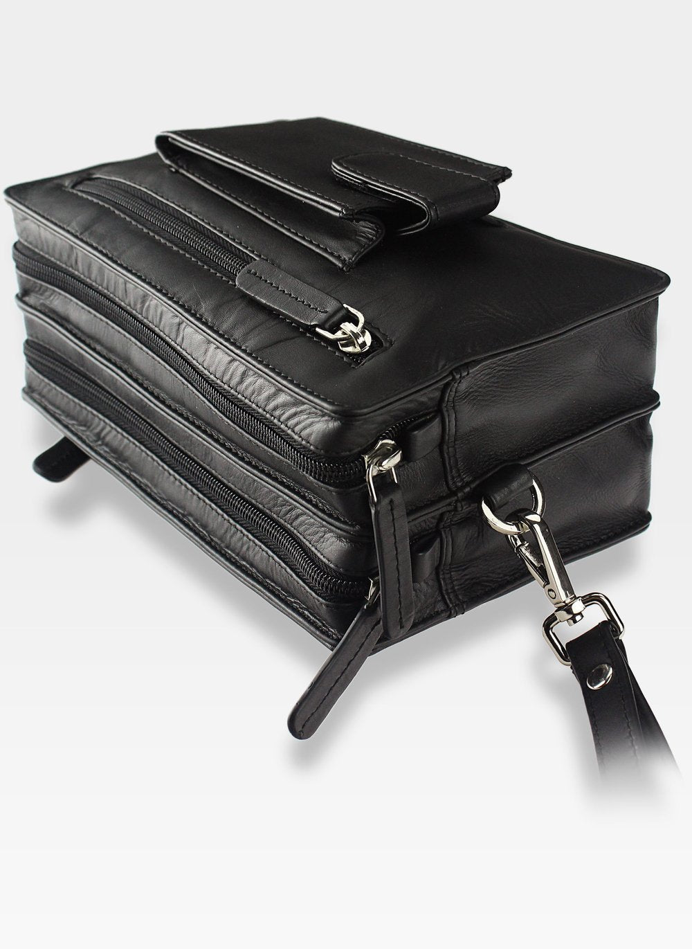 Vīriešu soma Visconti 18233, melna N7