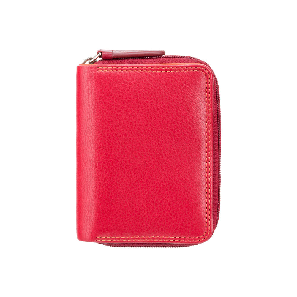 Sieviešu ādas maks Visconti Rainbow RB53, sarkans