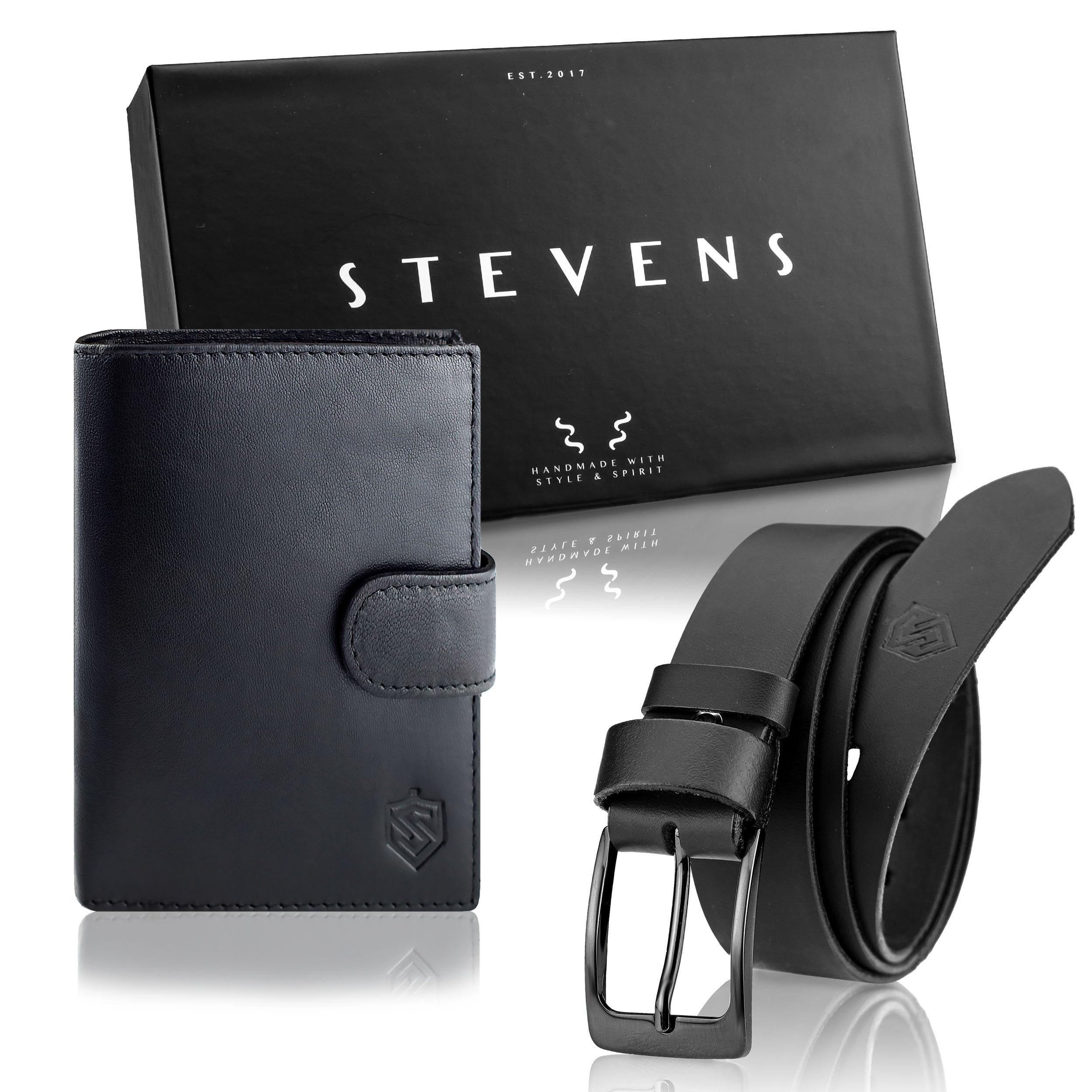 Dāvanu komplekts: maks un josta Stevens, kastītē 326A